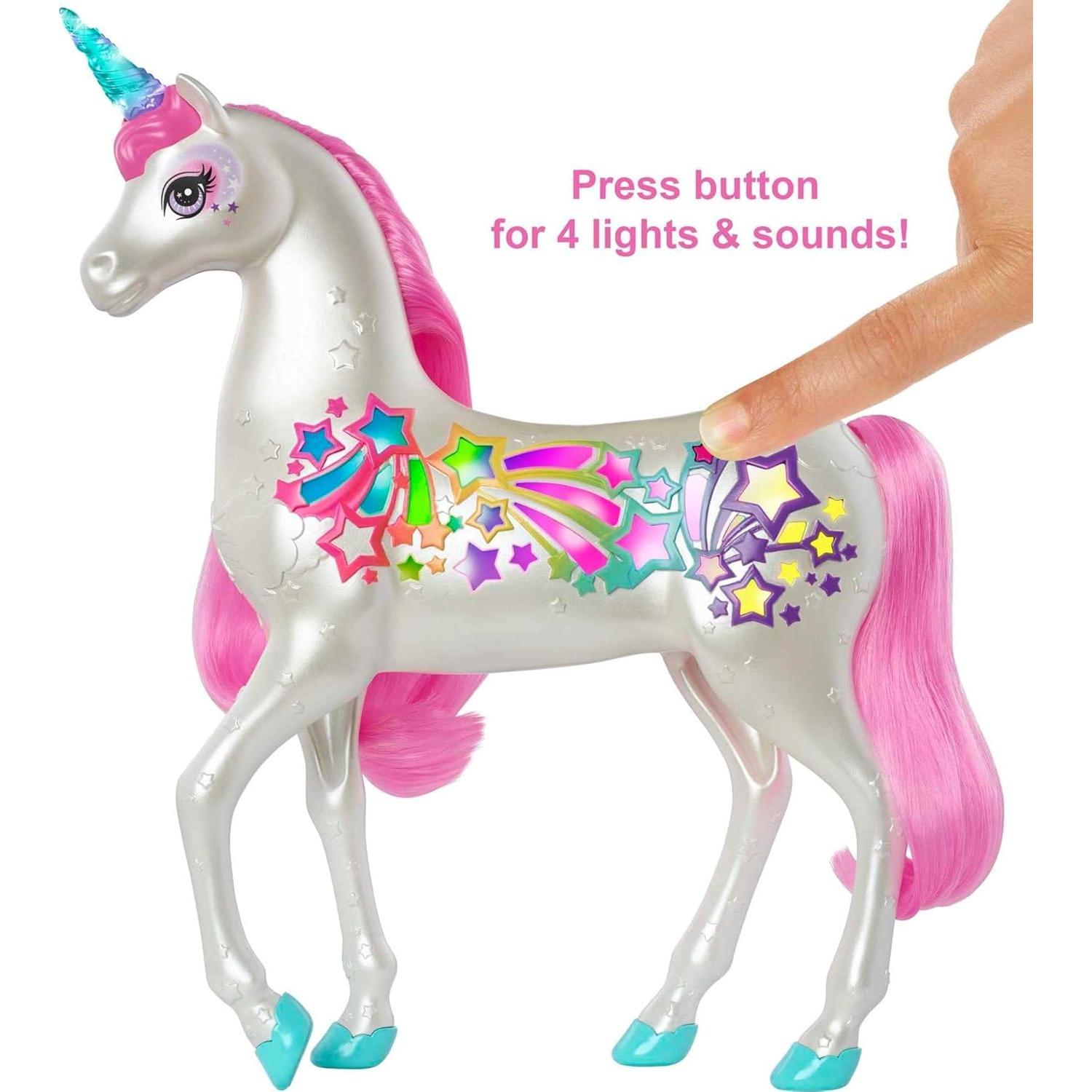 Unicornio Interactivo Barbie Dreamtopia Brush 'n Sparkle