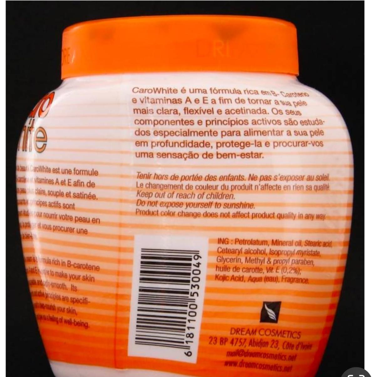 Crema Hidratante 300ml Carowhit - Suave y Radiante