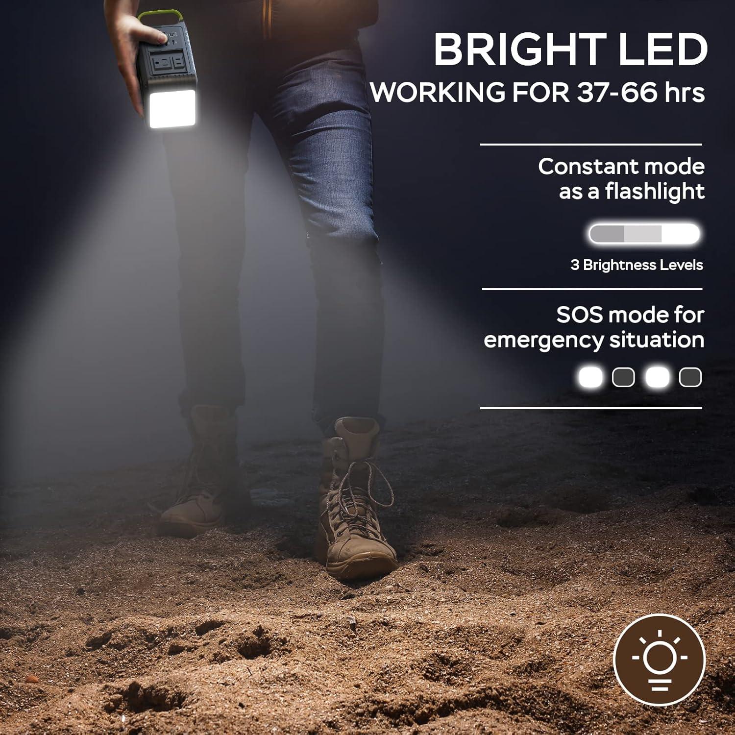 Estación de Energía Portátil MARBERO M82 88Wh Carga Rápida