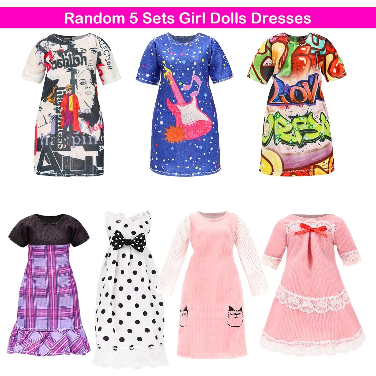 Ropa para muñecas Miunana 5 Conjuntos Moda 29.21 cm