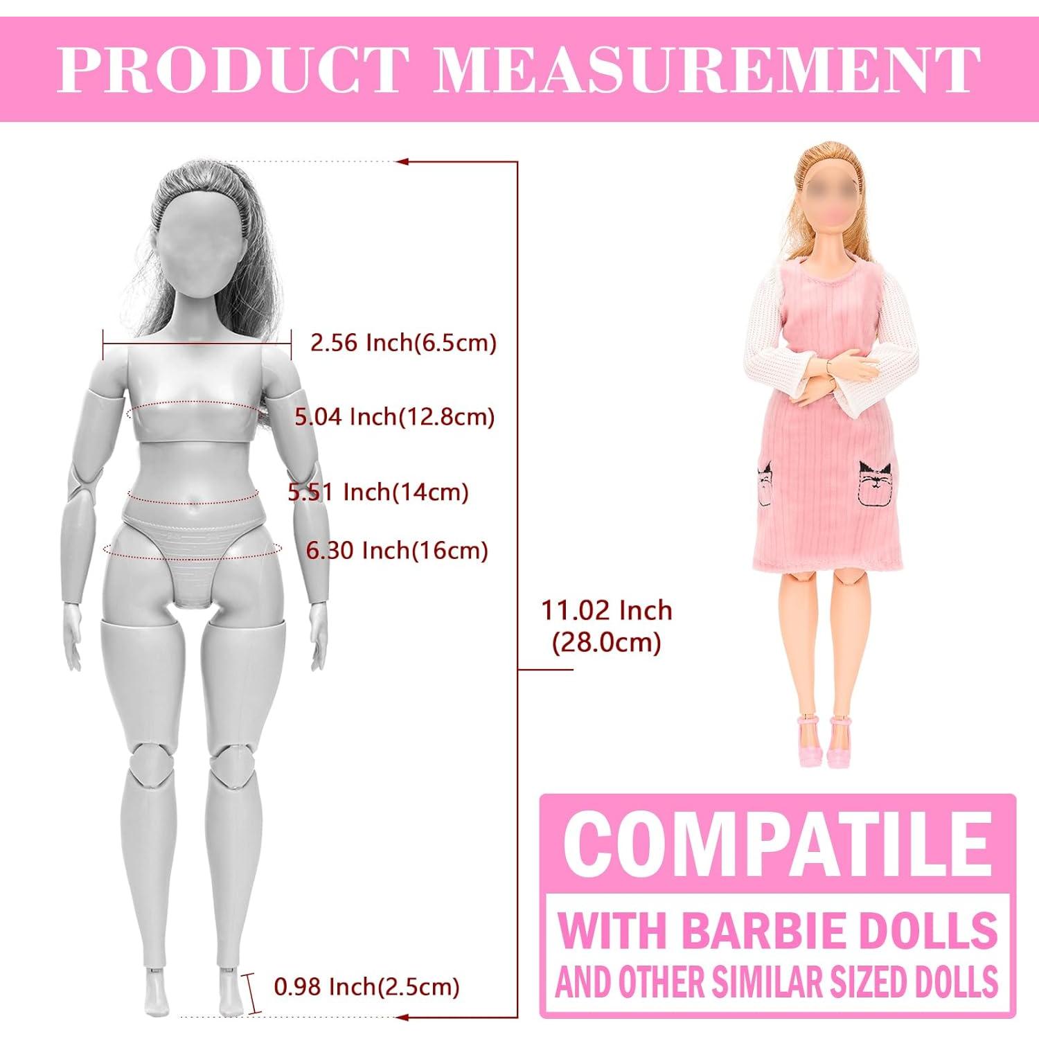 Ropa para muñecas Miunana 5 Conjuntos Moda 29.21 cm