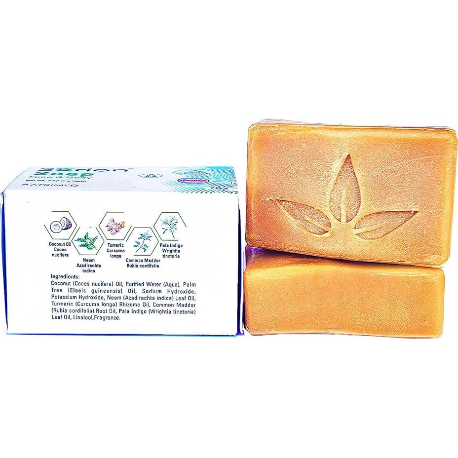 Jabón Sorion Ayurvédico con Aceite de Coco y Neem 198g
