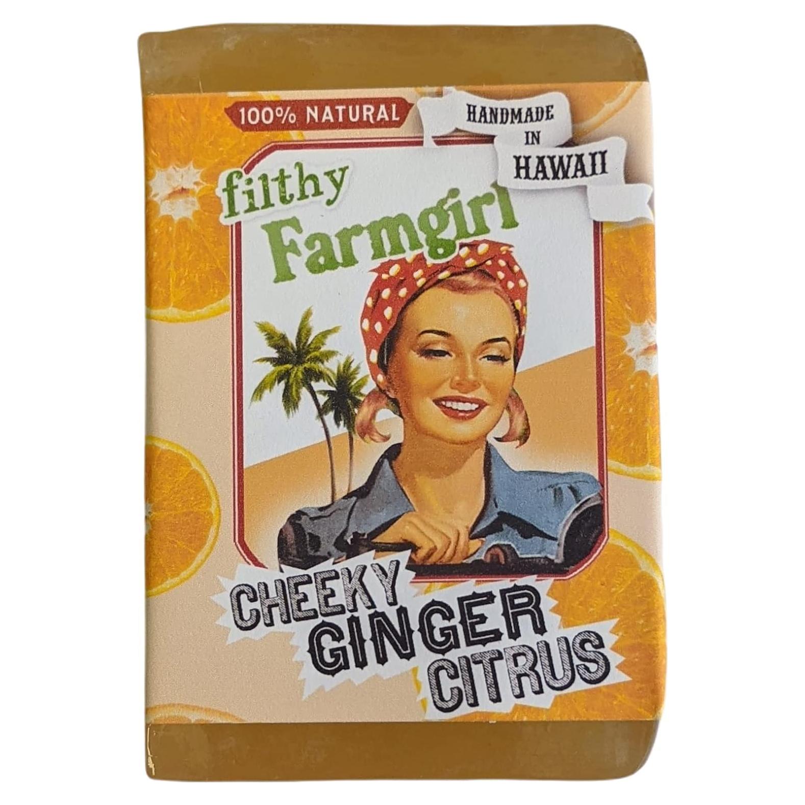Jabón de Barra Natural Filthy Farmgirl 142g Jengibre Cítrico