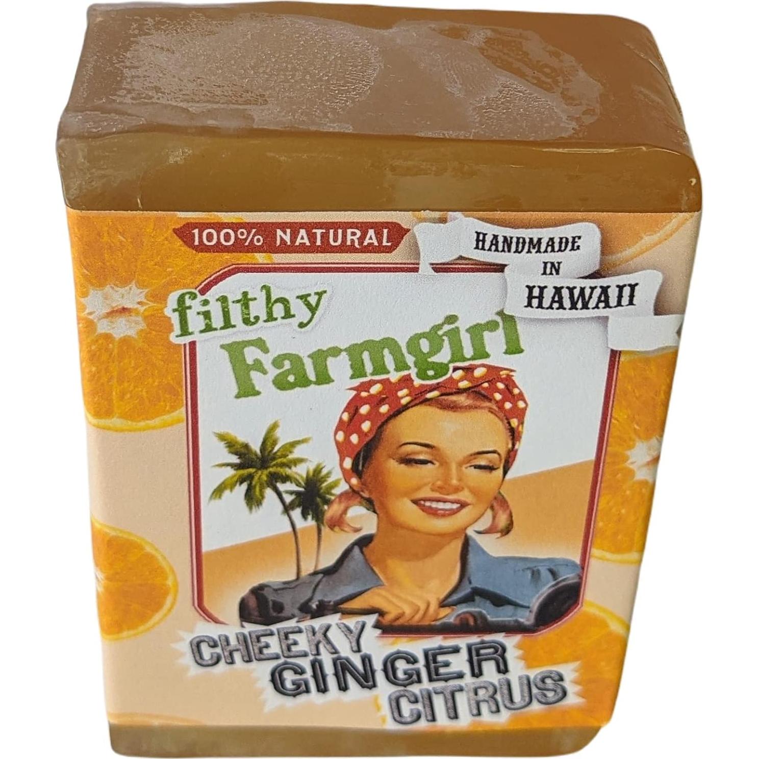 Jabón de Barra Natural Filthy Farmgirl 142g Jengibre Cítrico