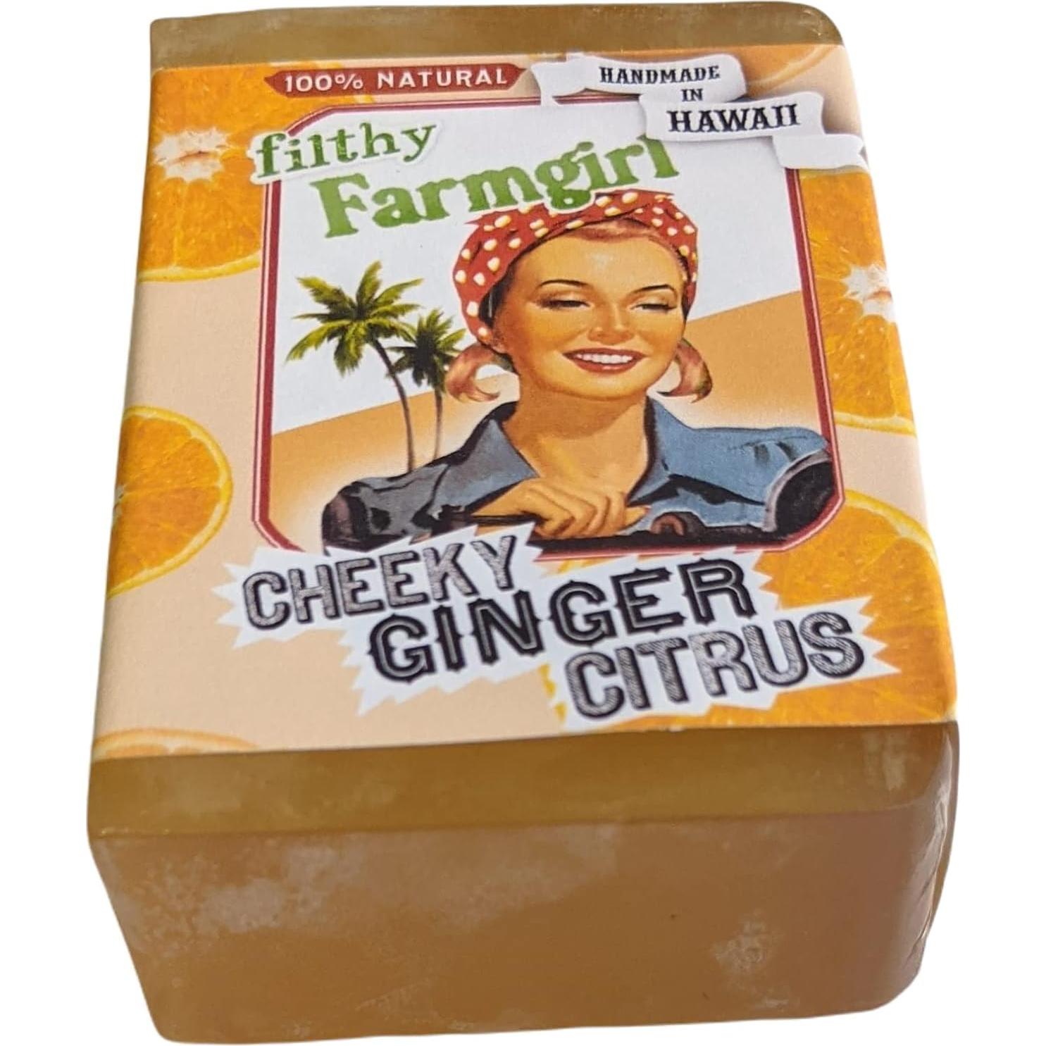 Jabón de Barra Natural Filthy Farmgirl 142g Jengibre Cítrico