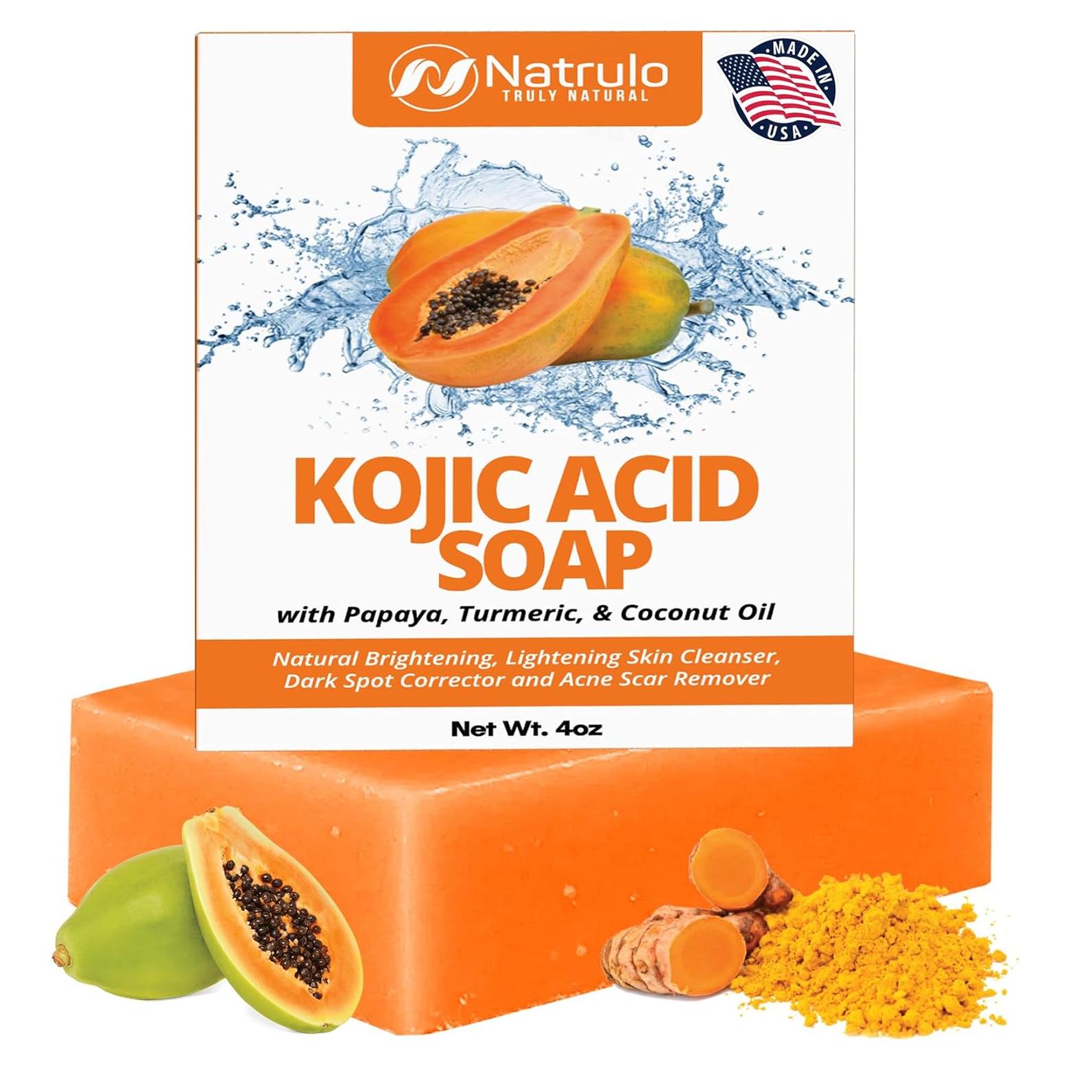 Jabón de Ácido Kójico Erbaid 117g - Ilumina y Unifica la Piel