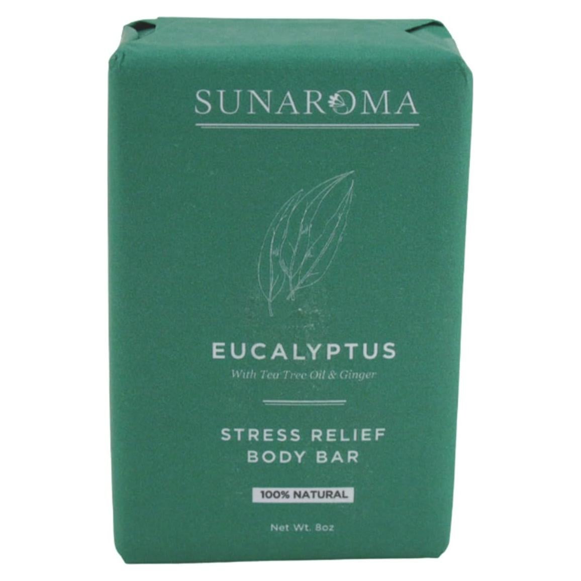 Barra de Jabón Sunaroma Eucalipto y Jengibre 6 Piezas 226.8g