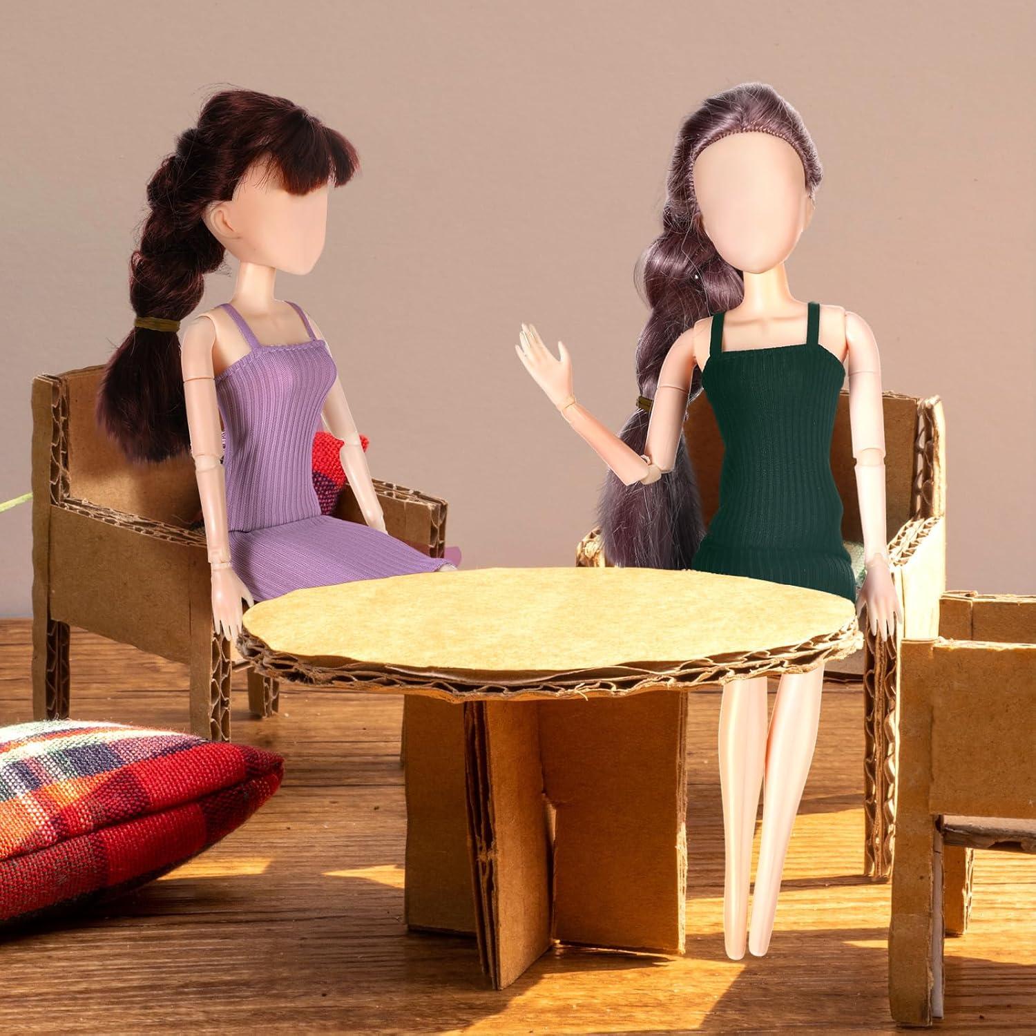 Bencailor Ropa de Muñeca 6 Pcs para Muñecas 30 cm