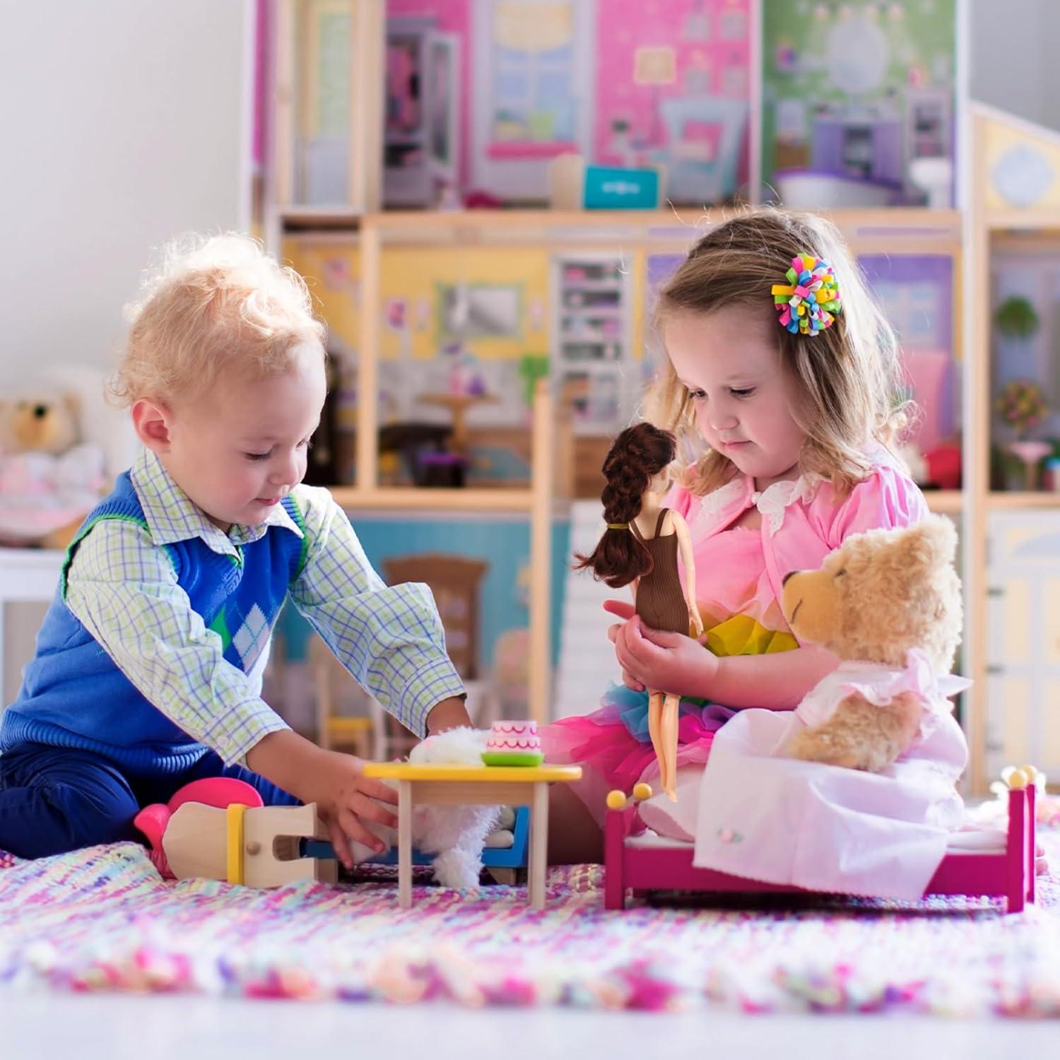 Bencailor Ropa de Muñeca 6 Pcs para Muñecas 30 cm