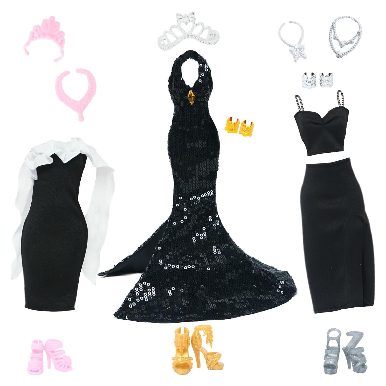 Conjunto de Vestidos BJDBUS para Muñeca 30 cm Ed. Limitada