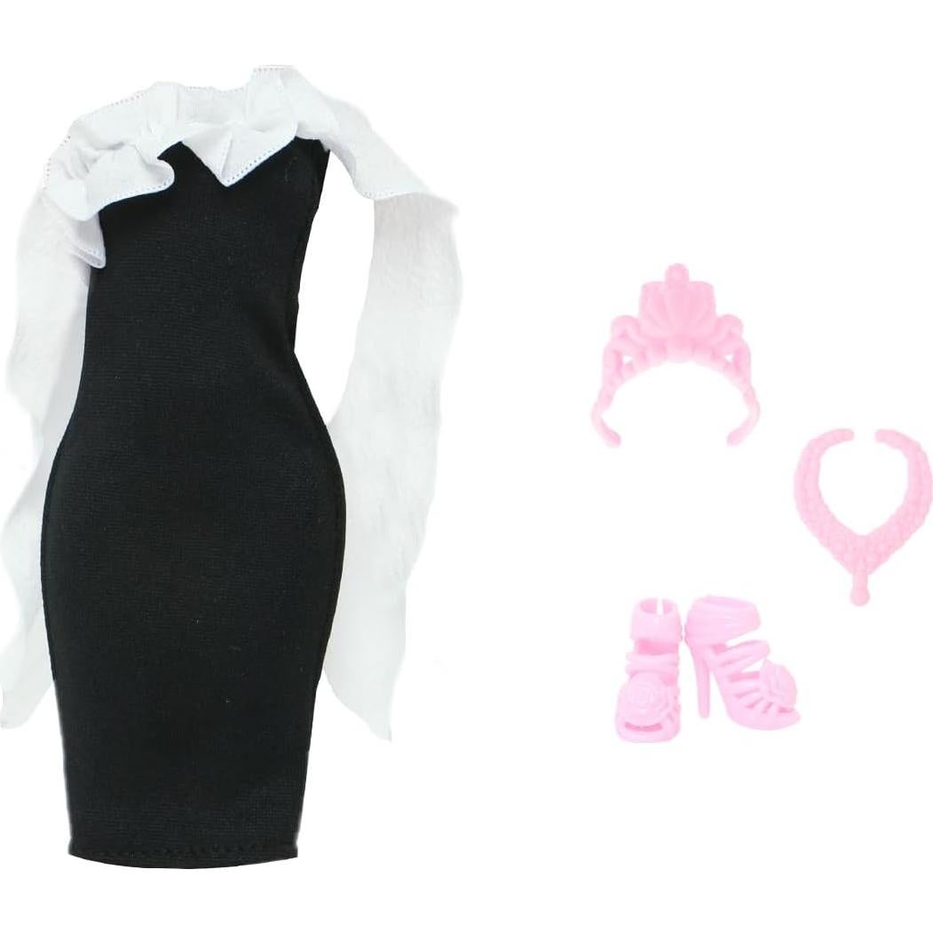 Conjunto de Vestidos BJDBUS para Muñeca 30 cm Ed. Limitada