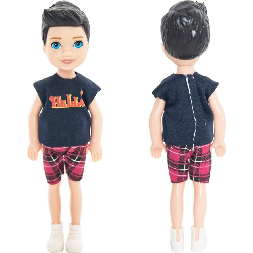 Conjunto 10 Muñecas Mini ONEST 12.7 cm Ropa y Zapatos