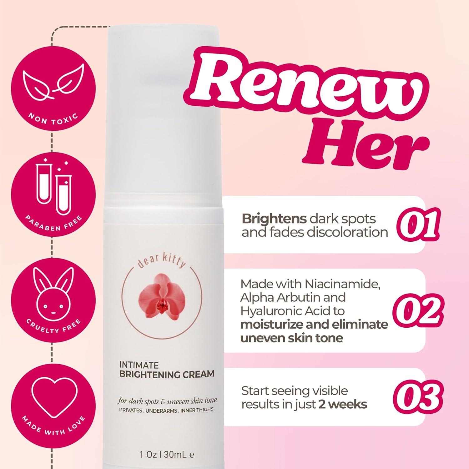 Crema para Manchas Oscuras Áreas Íntimas Serums & Masks 28.35 g