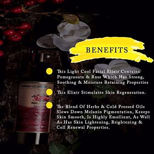 Crema Hidratante Facial Ayurvédica Arvesa 90g - Granada y Vitamina C