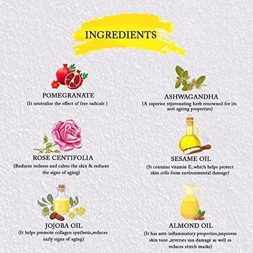 Crema Hidratante Facial Ayurvédica Arvesa 90g - Granada y Vitamina C