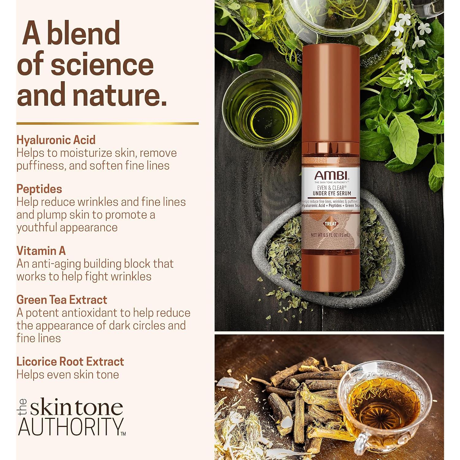 Suero para Ojos Ambi Even & Clear 14g - Anti-envejecimiento