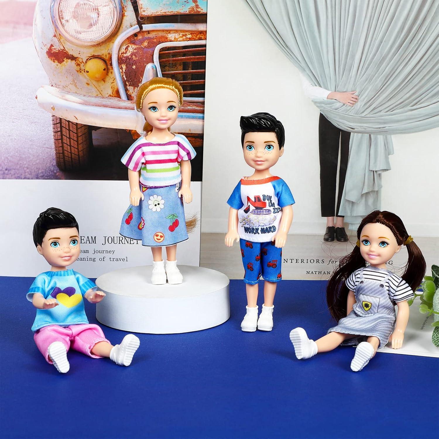 Muñecas Mini ONEST 12.7 cm con Ropa y Accesorios