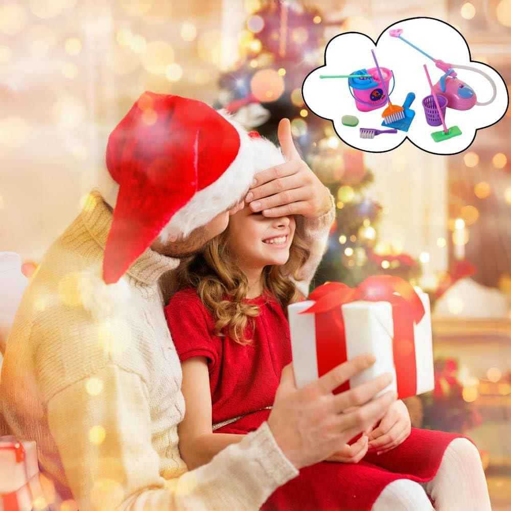 Juego de Limpieza para Casa de Muñecas DoubleWood 9 Piezas