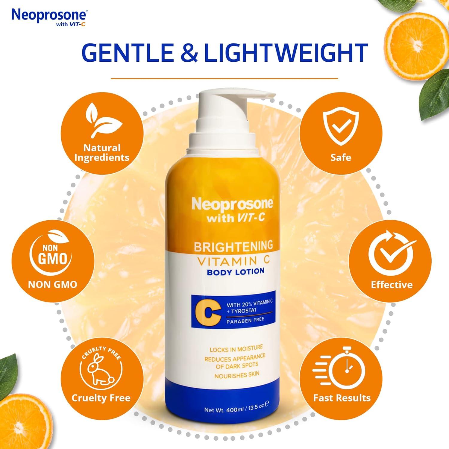 Loción Corporal Iluminadora Neoprosone 400ml - Vitamina C