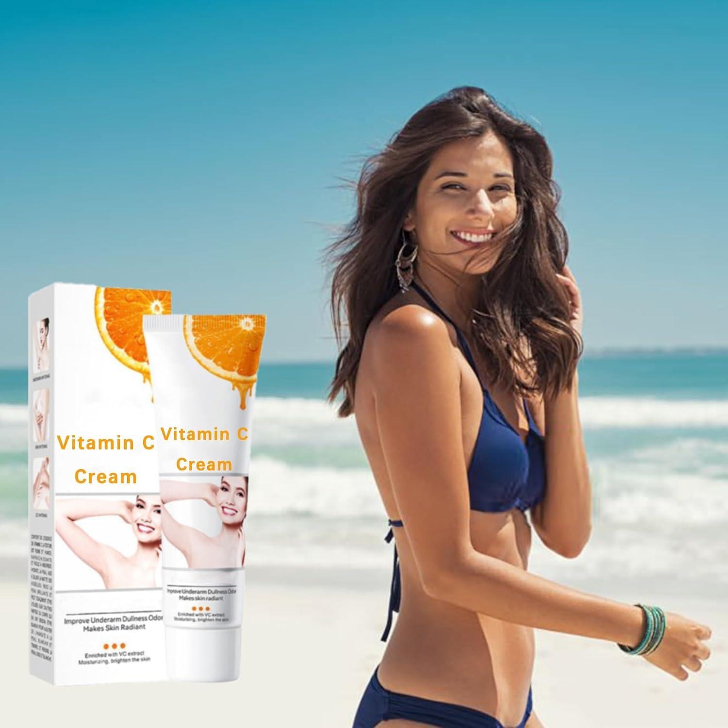 Crema Blanqueadora Corporal Genérica con Vitamina C 53 ml