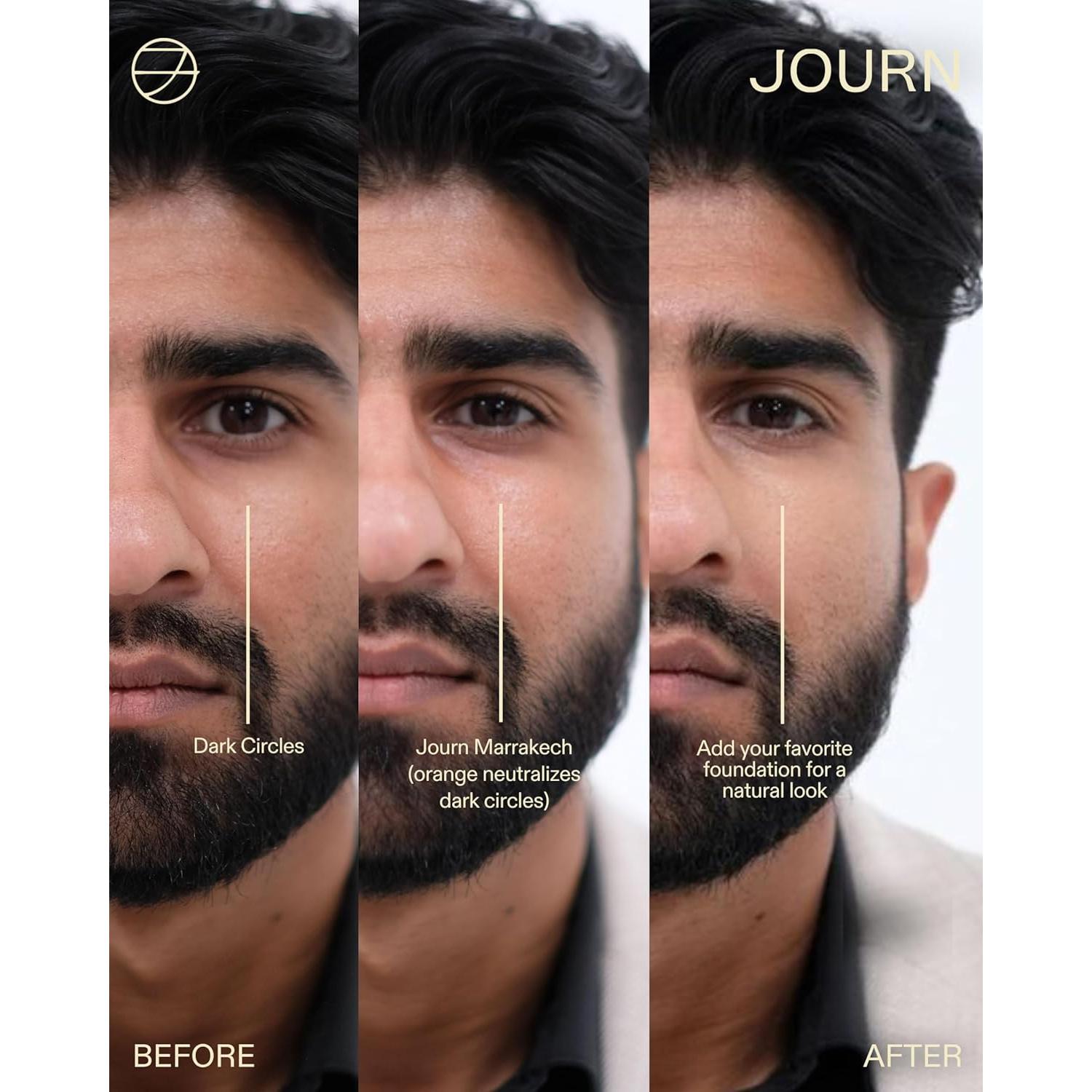 Corrector de Ojeras Journ Marrakech Naranja 12 ml Piel Oscura