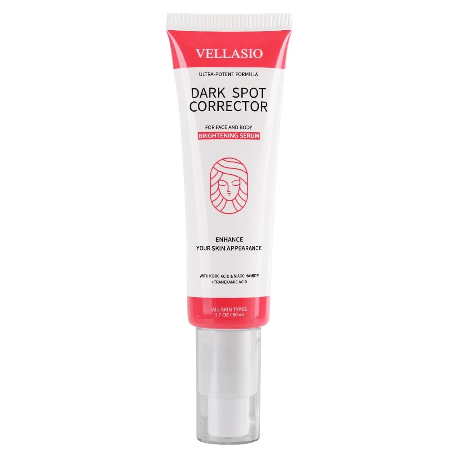 Suero Corrector de Manchas Oscuras VELLASIO 50 ml - Facial y Corporal