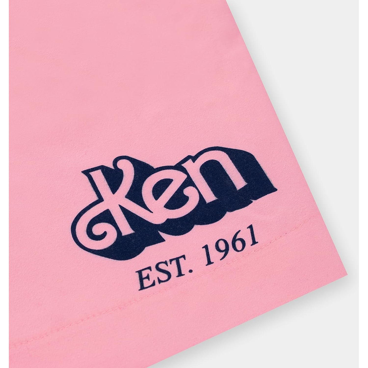 Bañadores de natación Ken Barbie para hombres Rosa XX-Large