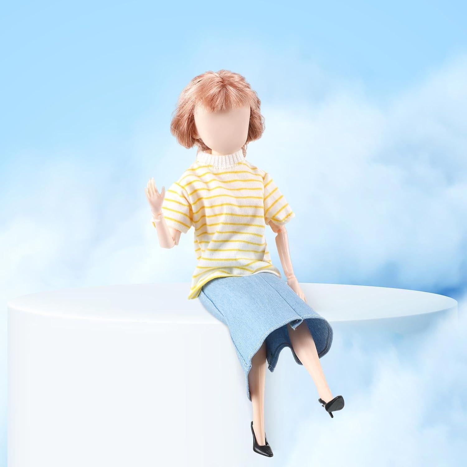 Conjunto de Ropa de Muñeca Bencailor 6 Piezas 30 cm