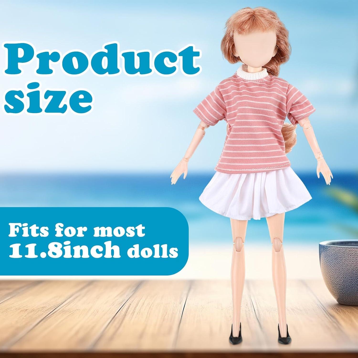 Conjunto de Ropa de Muñeca Bencailor 6 Piezas 30 cm