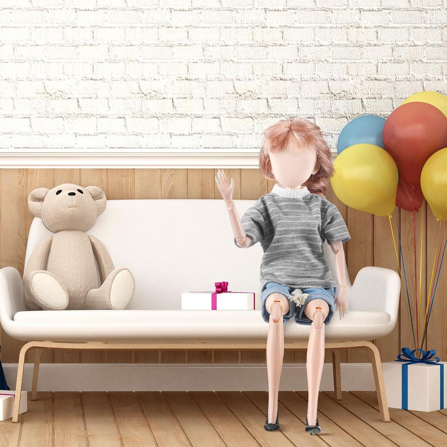 Conjunto de Ropa de Muñeca Bencailor 6 Piezas 30 cm