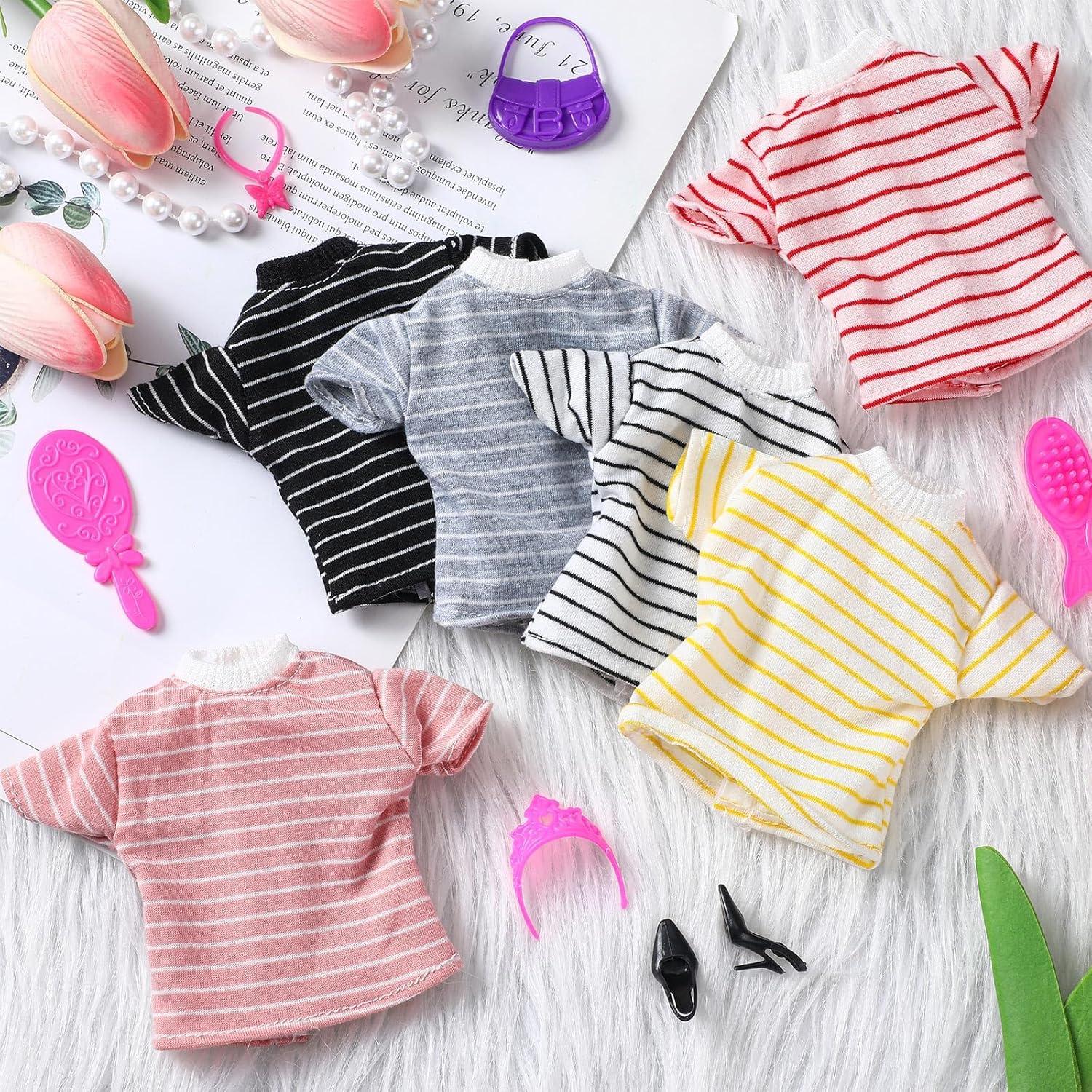 Conjunto de Ropa de Muñeca Bencailor 6 Piezas 30 cm