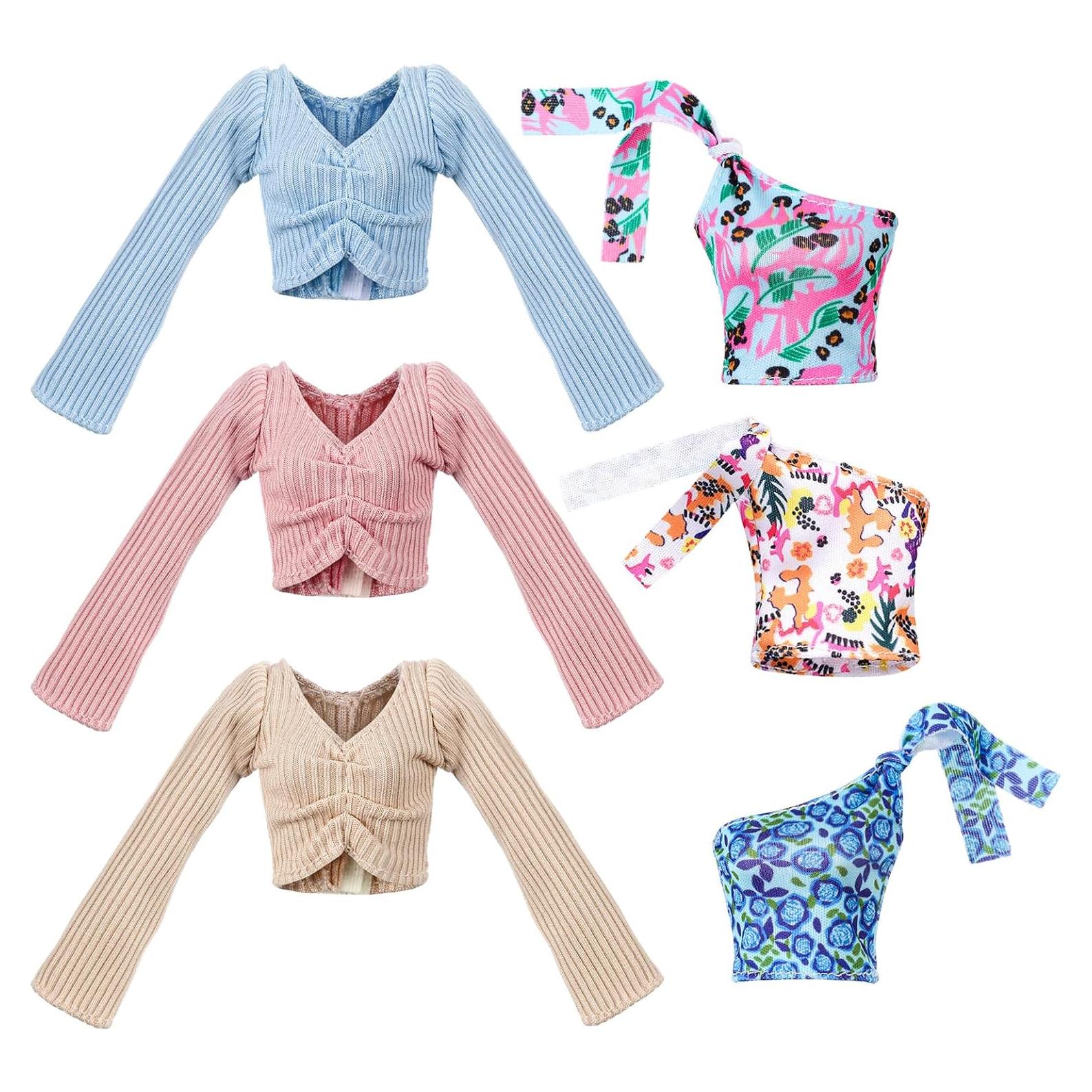 Conjunto de Ropa de Muñeca Bencailor 6 Piezas 30 cm