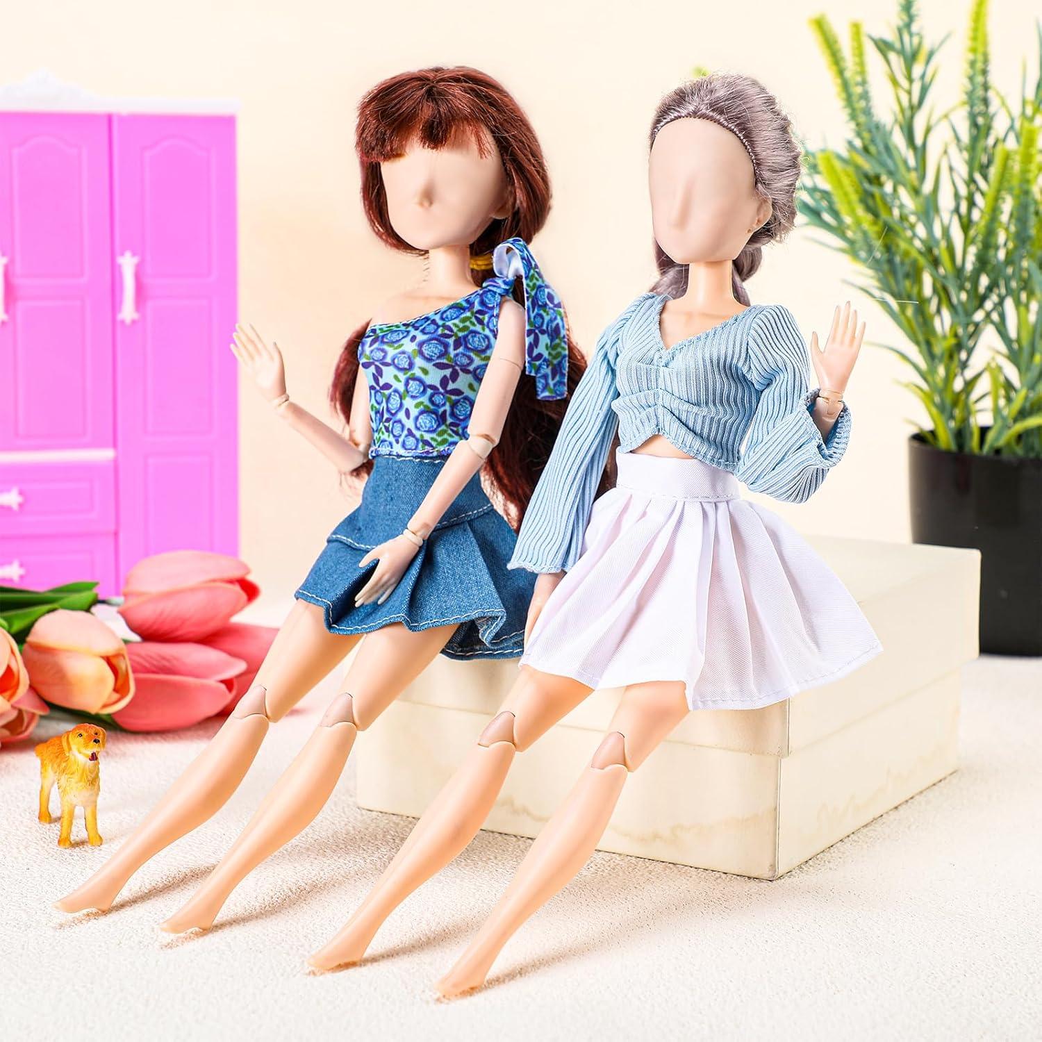 Conjunto de Ropa de Muñeca Bencailor 6 Piezas 30 cm