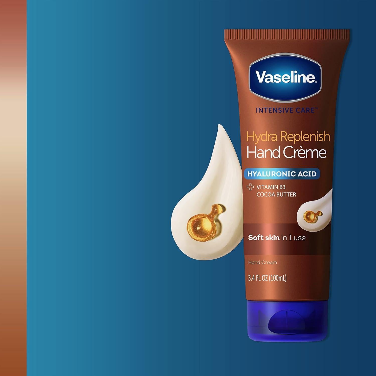 Crema Hidratante Intensiva para Manos Vaseline Hydra Replenish 96 g