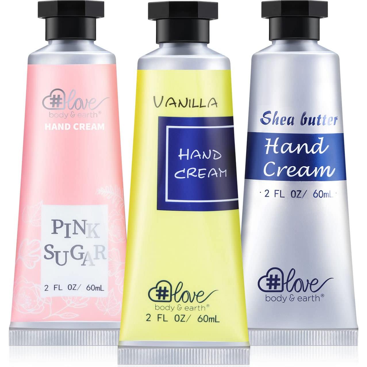 Set de Regalo Body & Earth Amor - 3 Cremas de Manos 56.7g