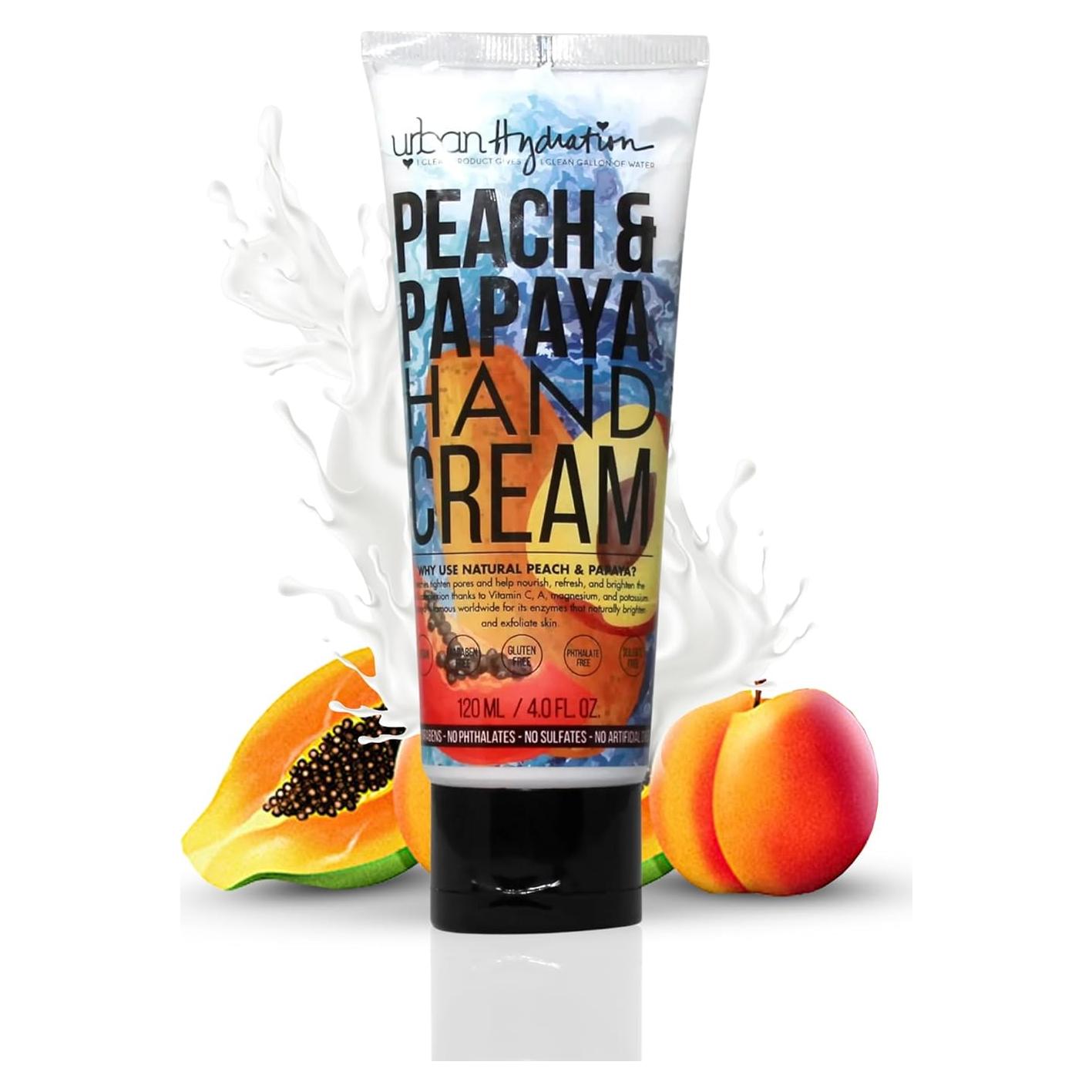 Crema de Manos Urban Hydration Durazno y Papaya 118 ML