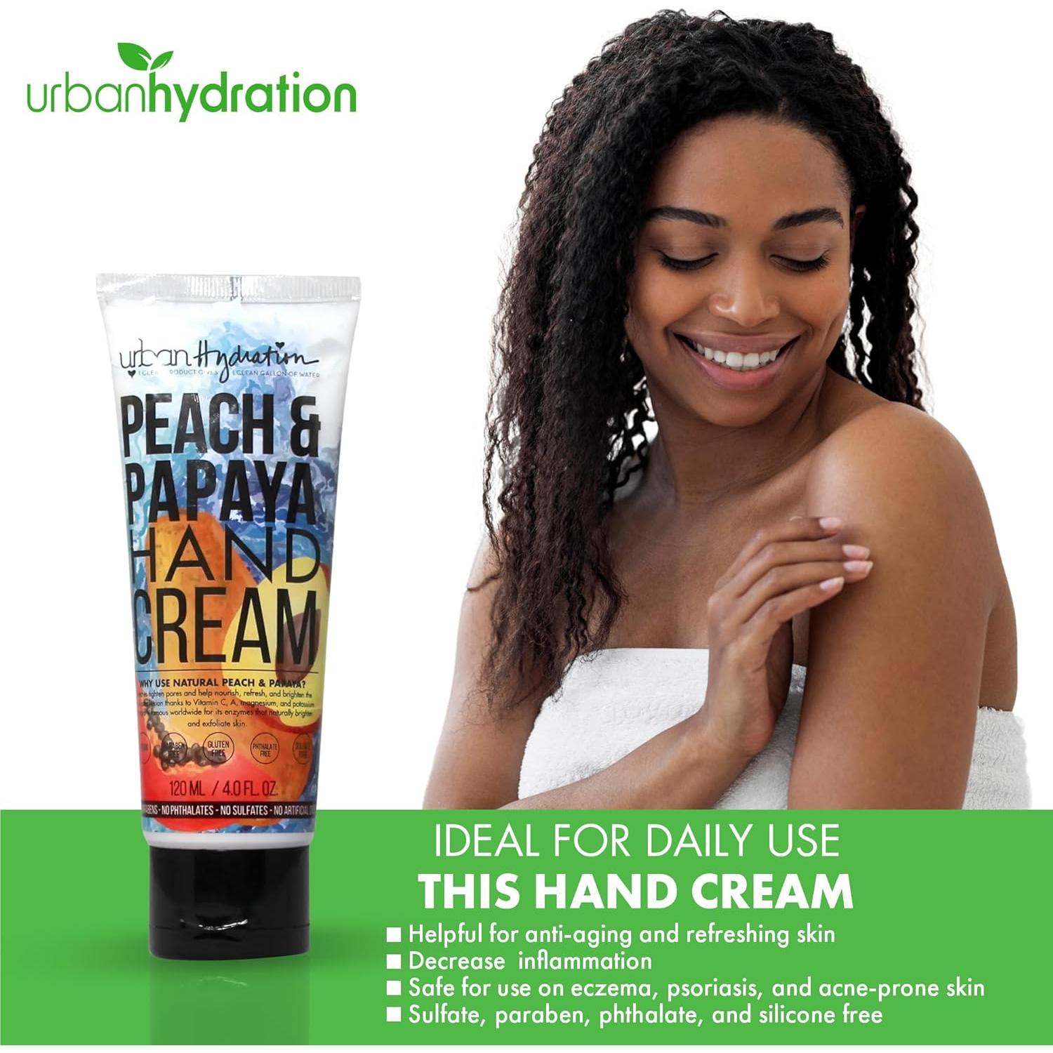 Crema de Manos Urban Hydration Durazno y Papaya 118 ML