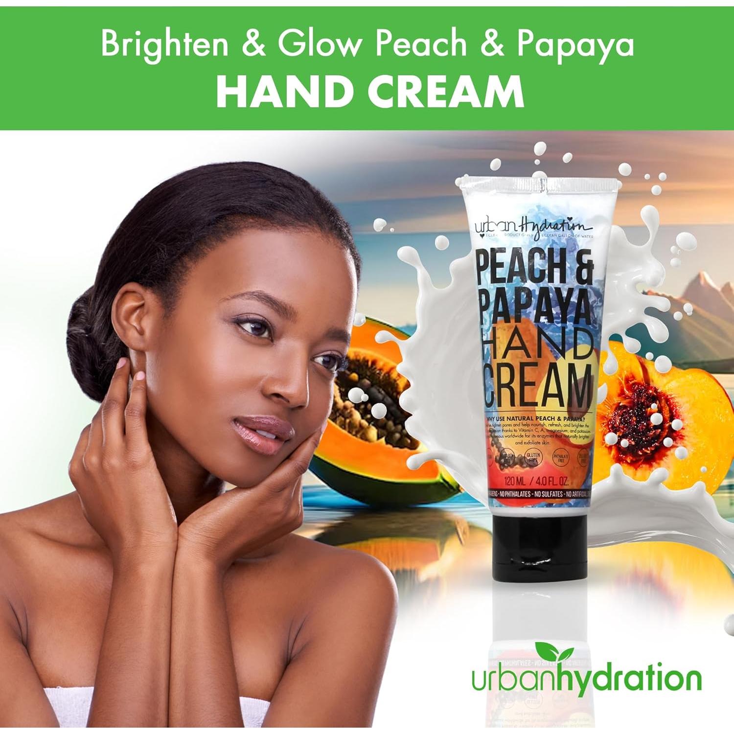 Crema de Manos Urban Hydration Durazno y Papaya 118 ML