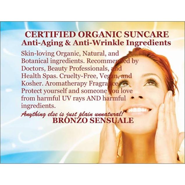 Protector Solar Orgánico SPF 30 Bronzo Sensuale 240 ml