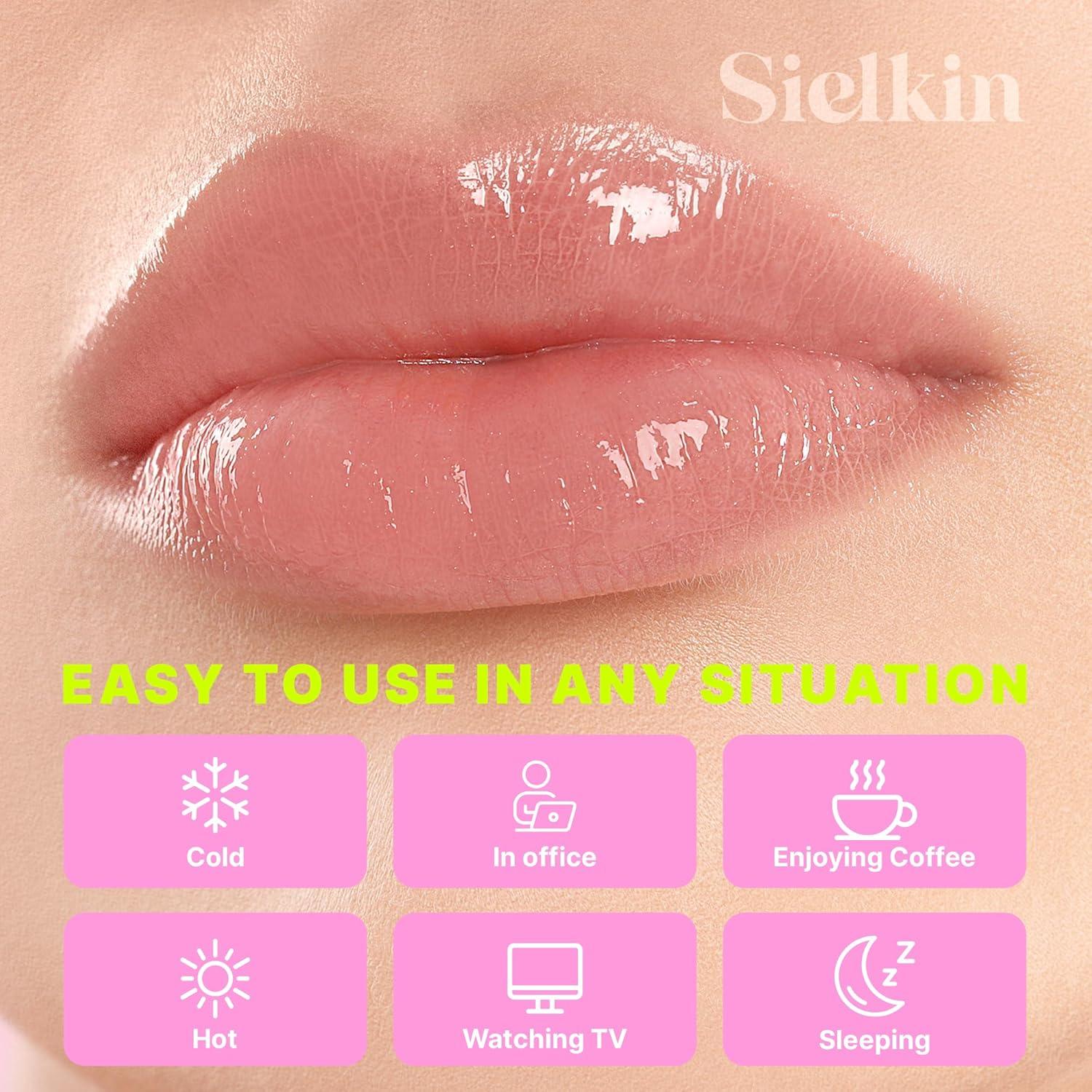 Mascarilla Labial Nocturna Sielkin 26g - Hidratante Ácido Hialurónico