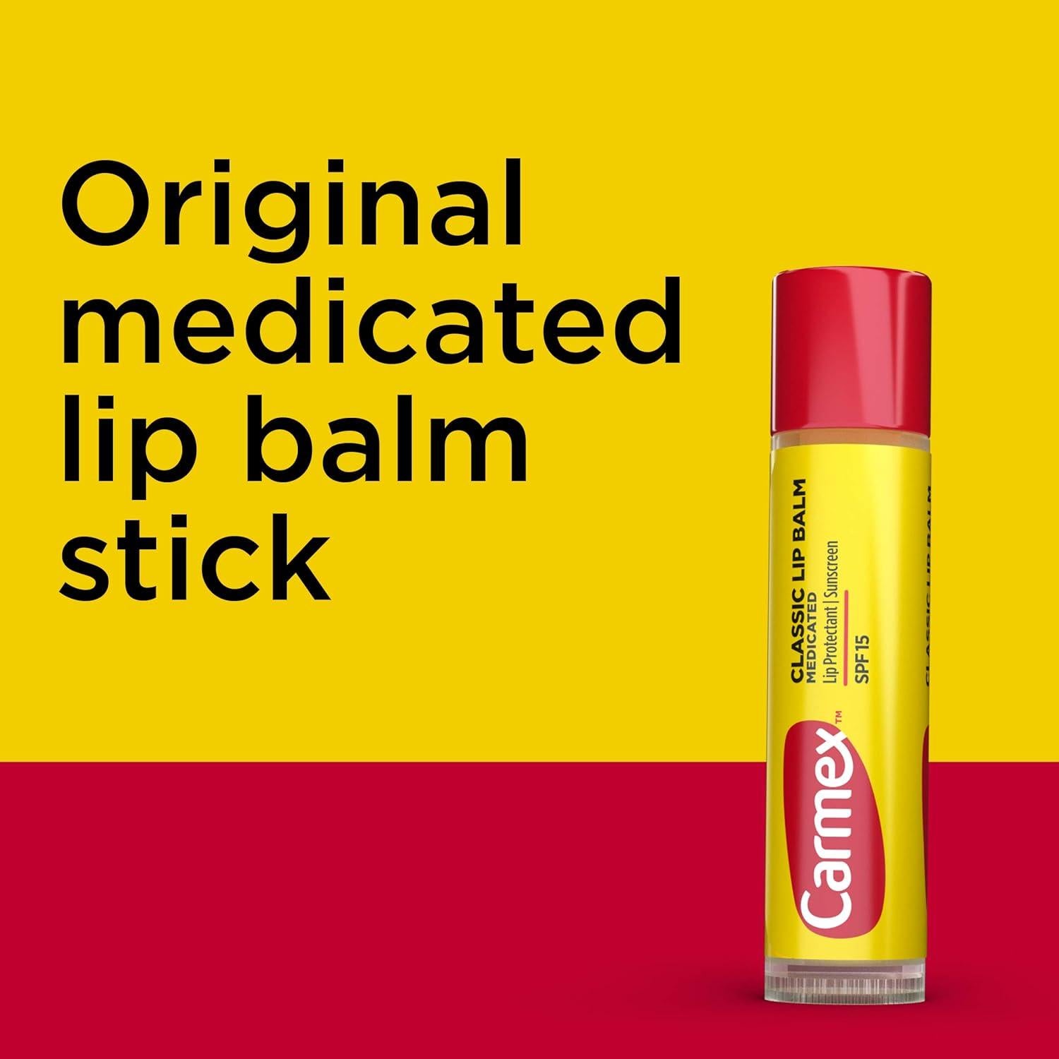 Carmex Balsamo Labial Medicado Hidratante 12 Unidades