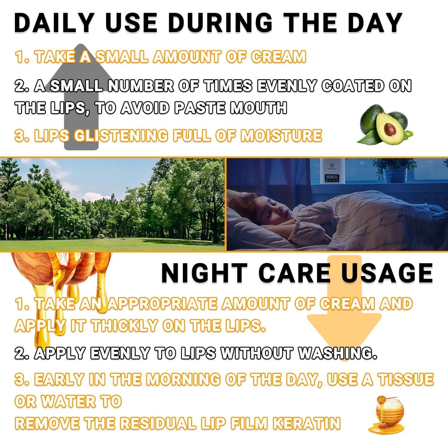 Juego de 6 bálsamos labiales de miel LingHaoLH hidratantes