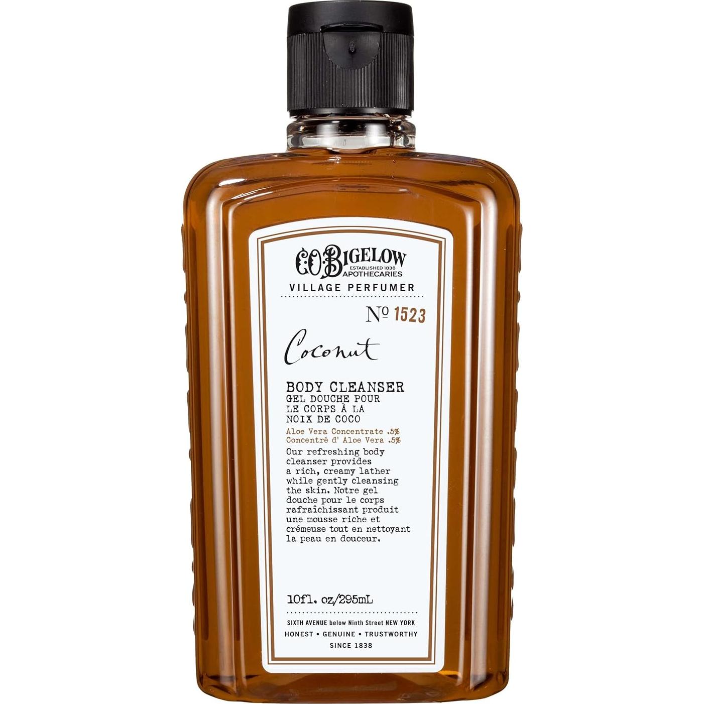 Jabón Corporal Hidratante Bigelow Coco 295 ml con Aloe Vera