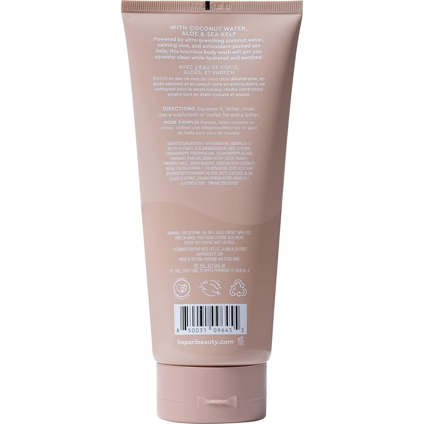 Jabón Corporal Hidratante Kopari 255 g Vainilla Tahitiana