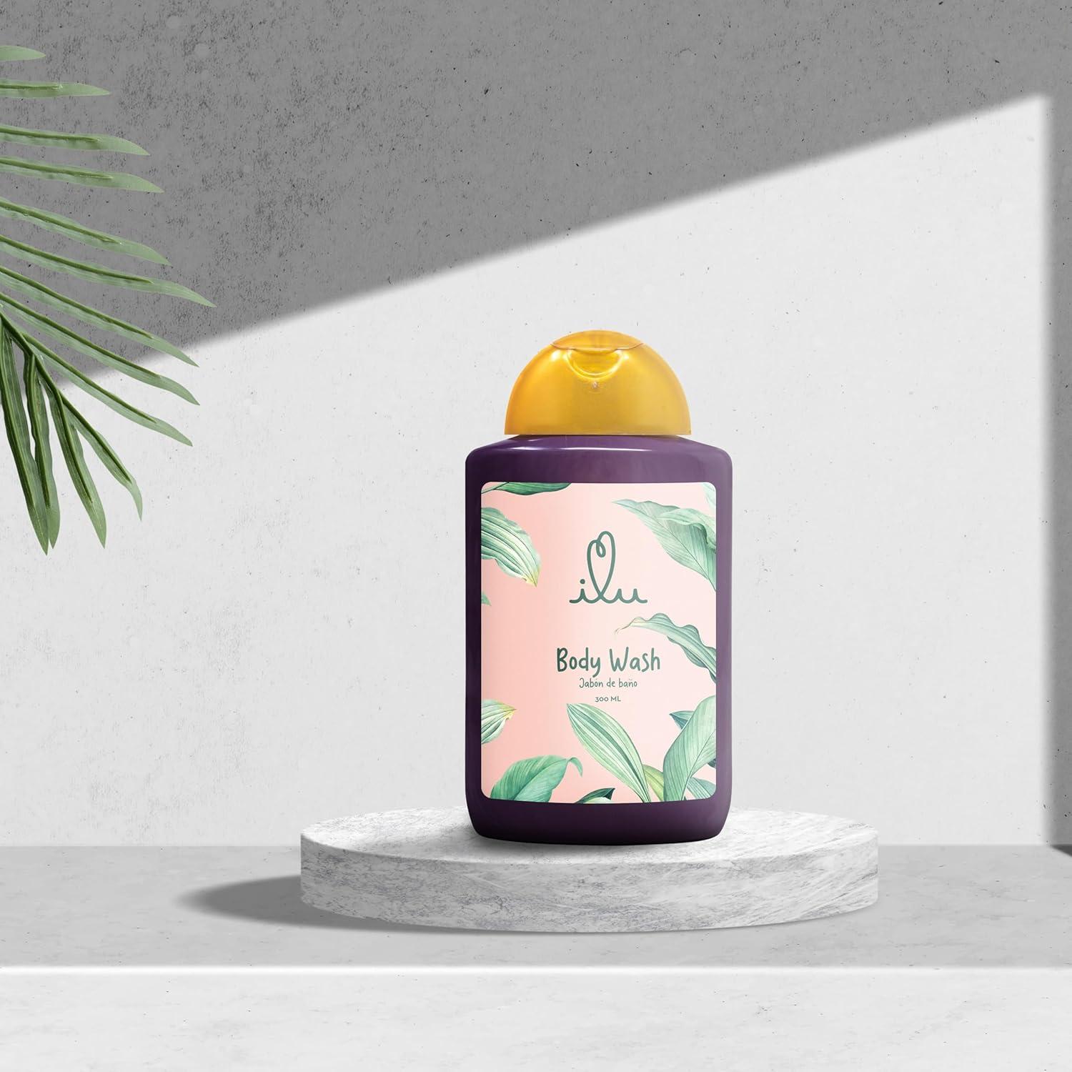 ILU Gel de Ducha Hidratante 300ml - Suave para Piel Sensible