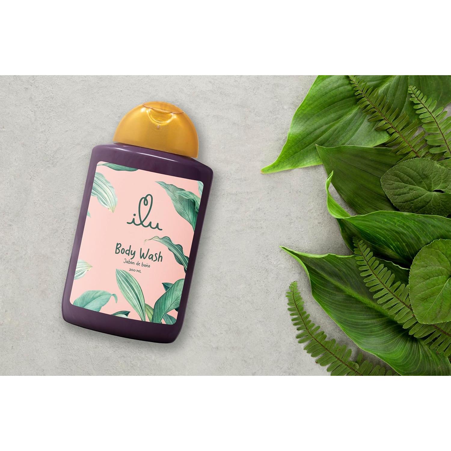 ILU Gel de Ducha Hidratante 300ml - Suave para Piel Sensible