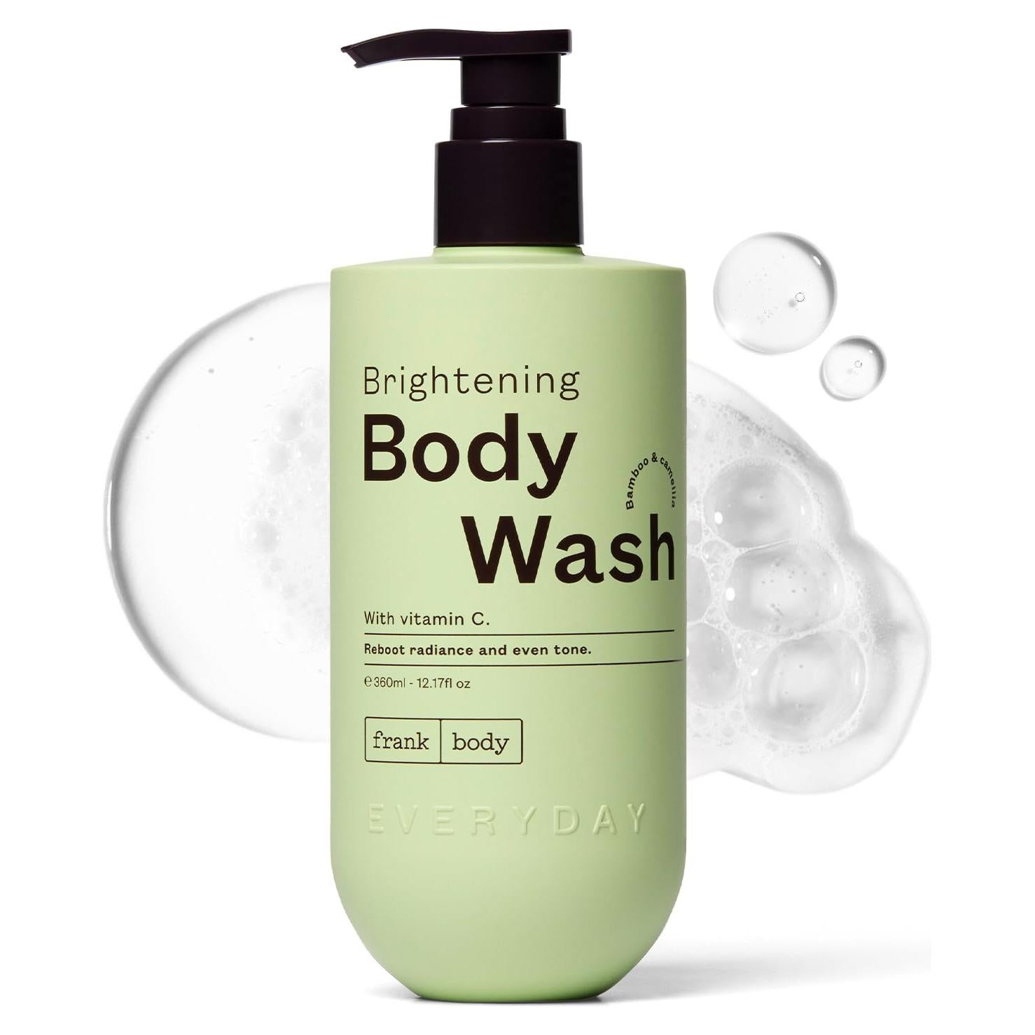 Gel de Ducha Iluminador Frank Body 360 mL Vegano y Antienvejecimiento