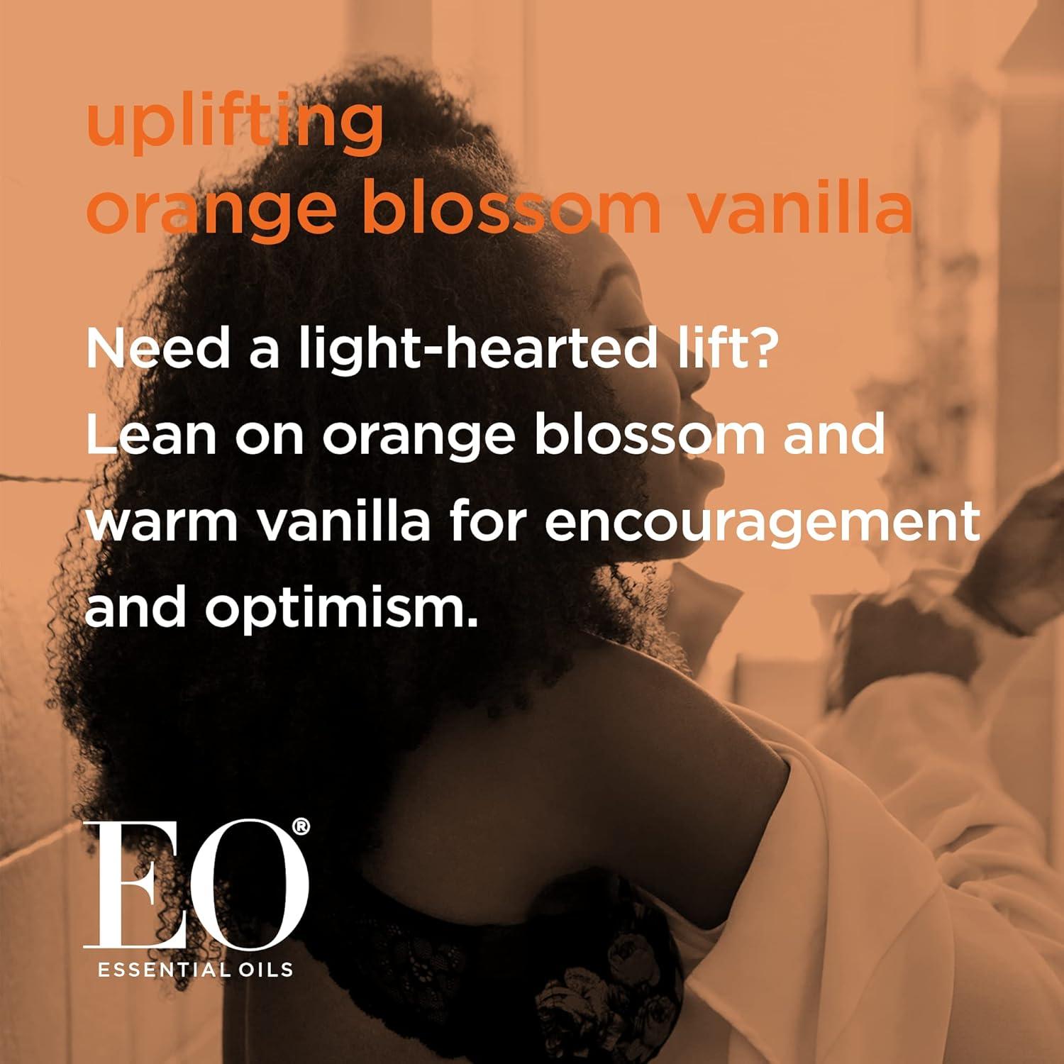 Gel de Ducha EO 2x16 Oz Flor de Naranja y Vainilla Orgánico