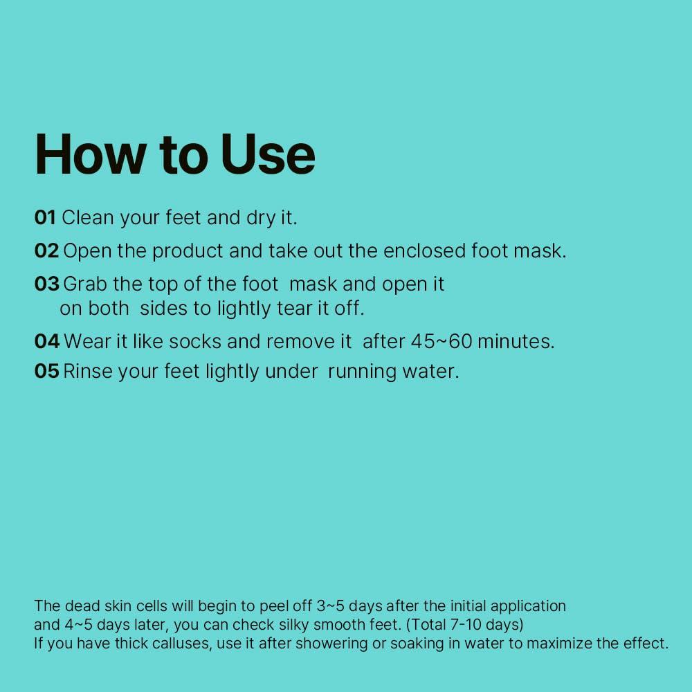 Máscara Exfoliante para Pies Ariul - Limón y Papaya, 2 Pares