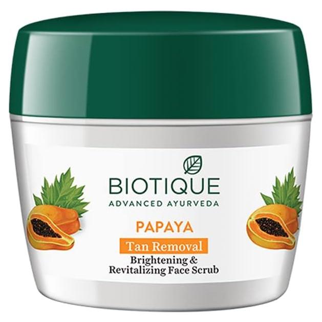 Exfoliante Revitalizante Biotique Papaya 235g - Todo Tipo de Piel